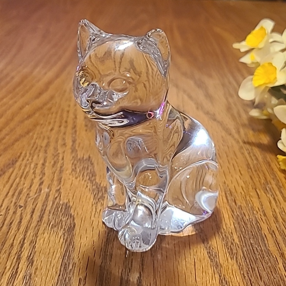 Princess House Crystal Cat